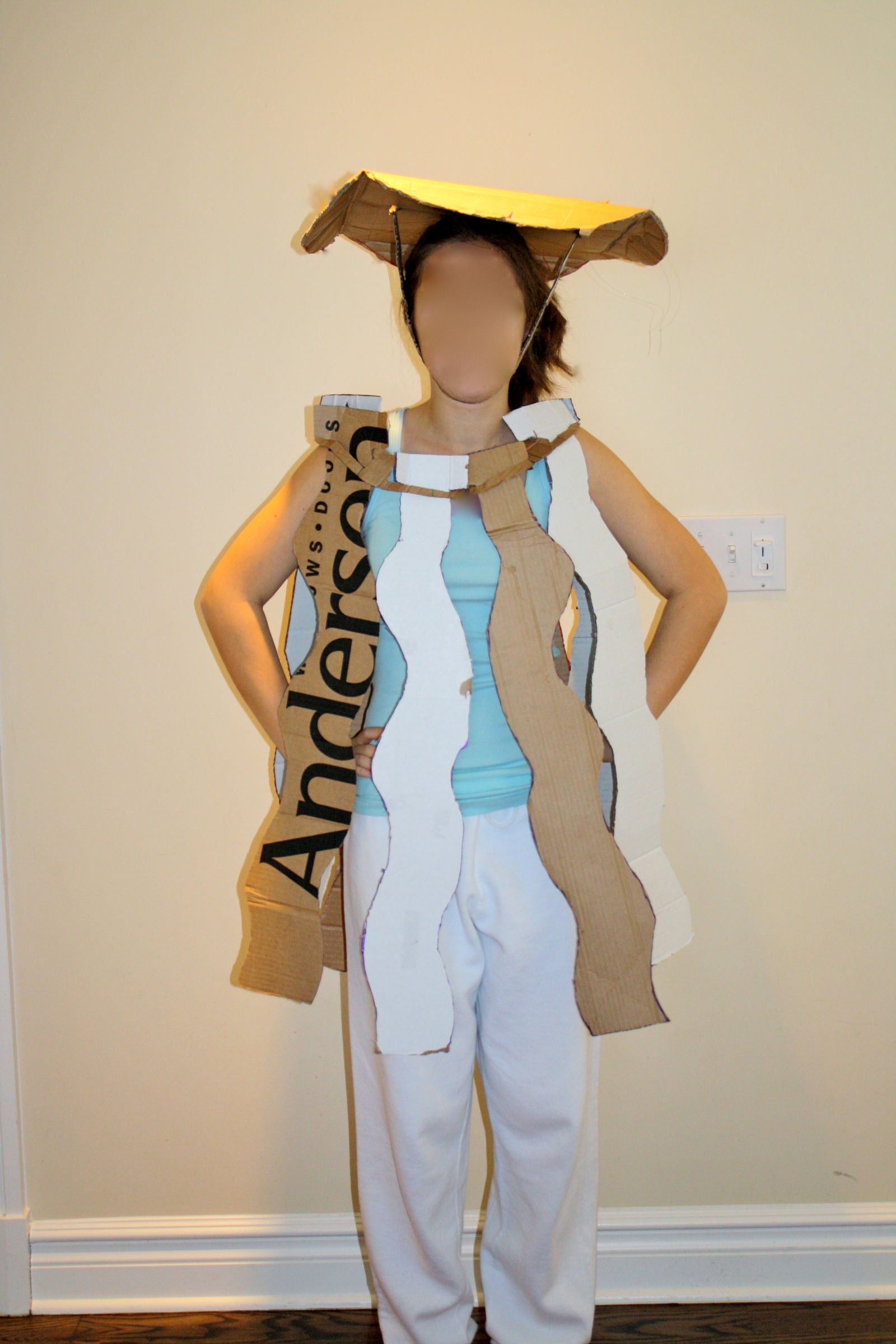 Jamming Jellyfish Costume- Slotted Construction Cardboard Costume