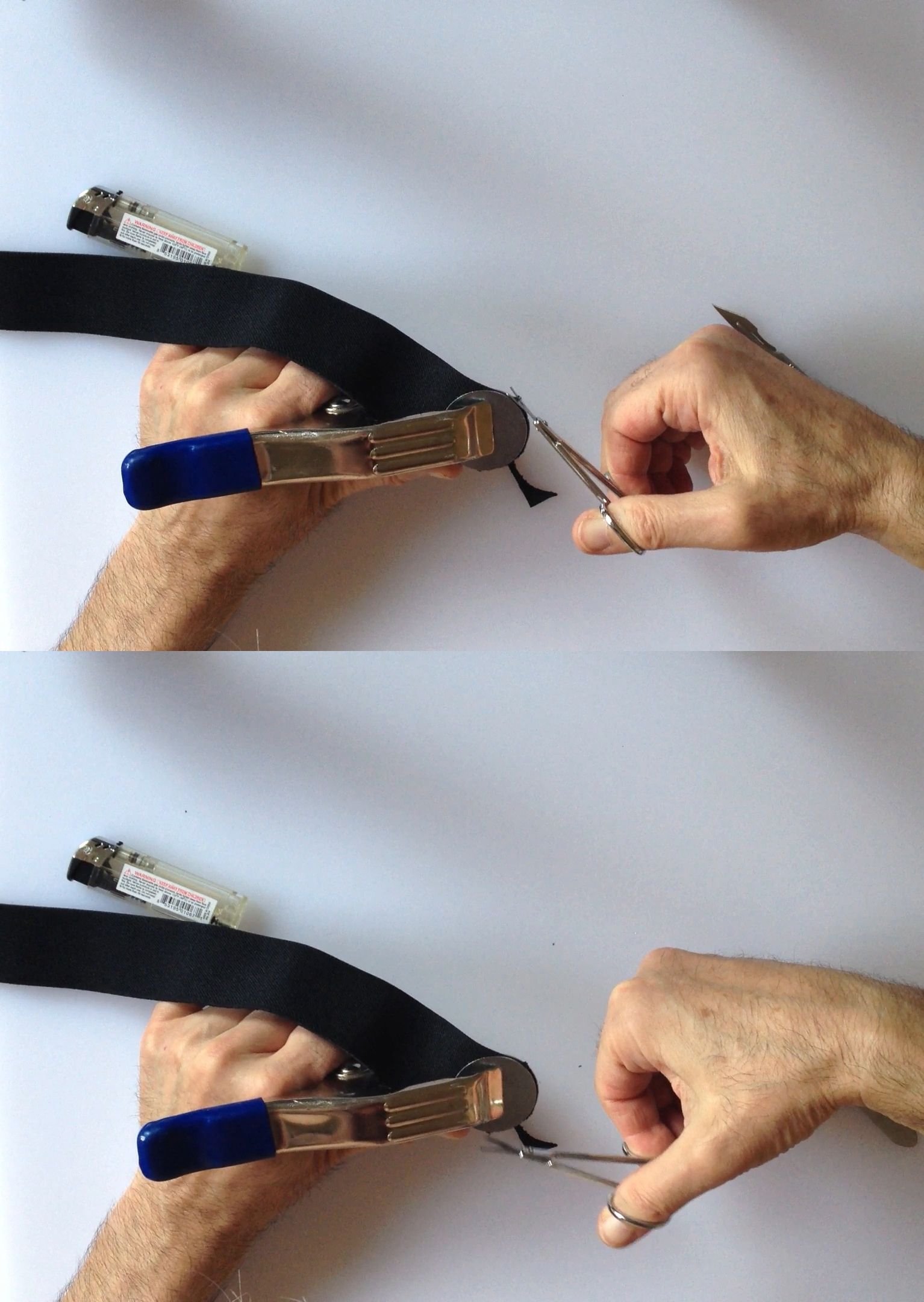 Trim and Seal Nylon  Belts Quickly, Easily, and Smoothly Circular