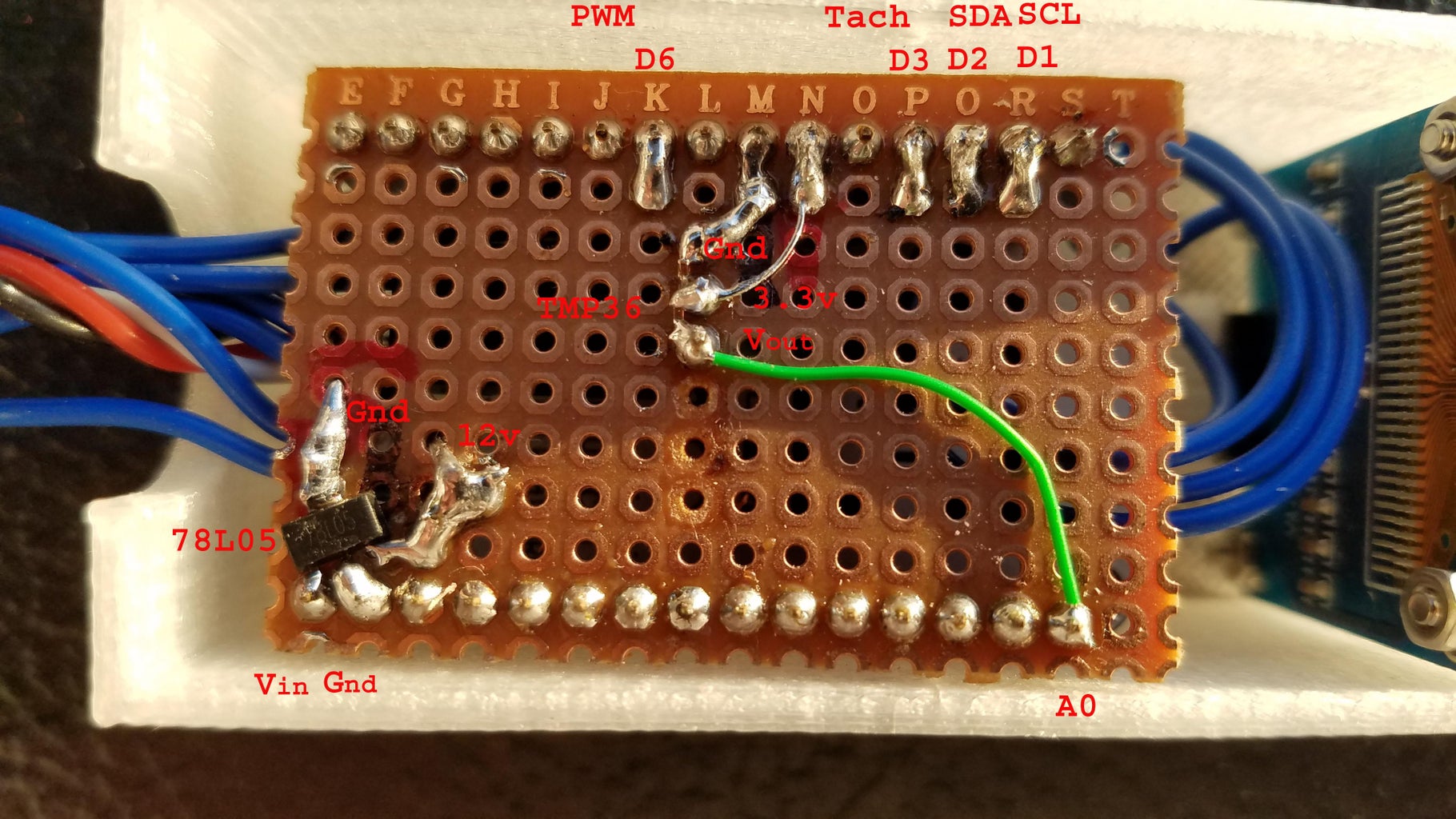 PWM Computer Fan Controller Circuit Diagram