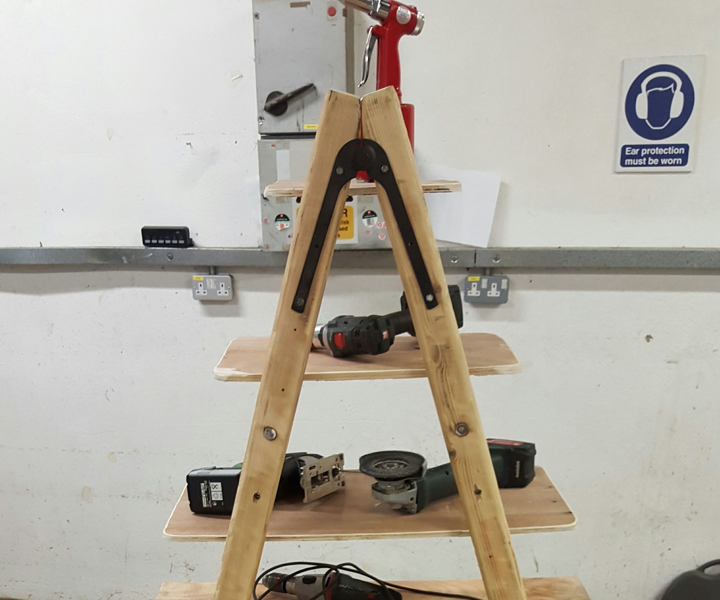 Ladder Shelving