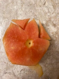 Papaya, Tomato & Cilantro Salad