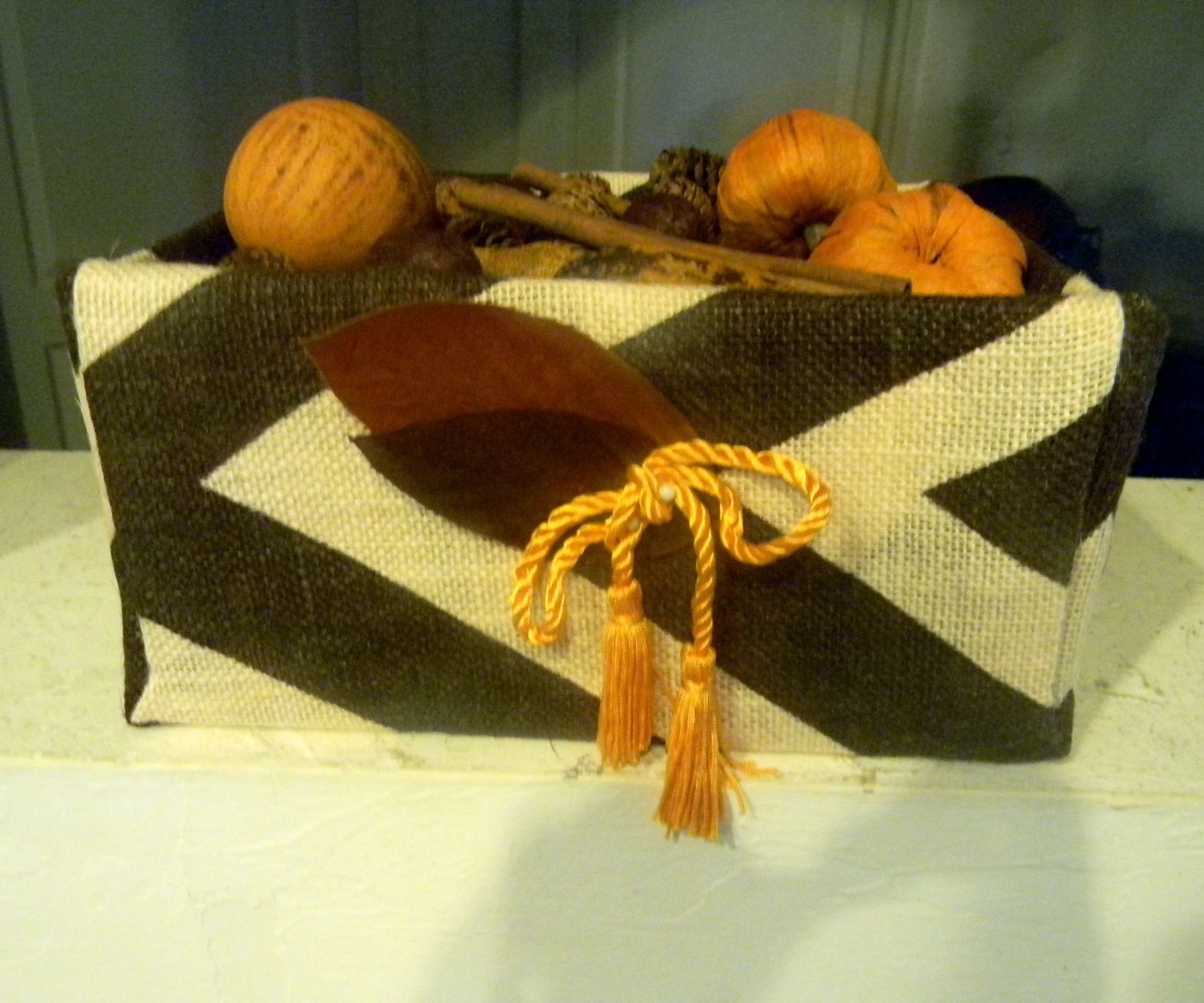 Custom Fabric Storage Bin