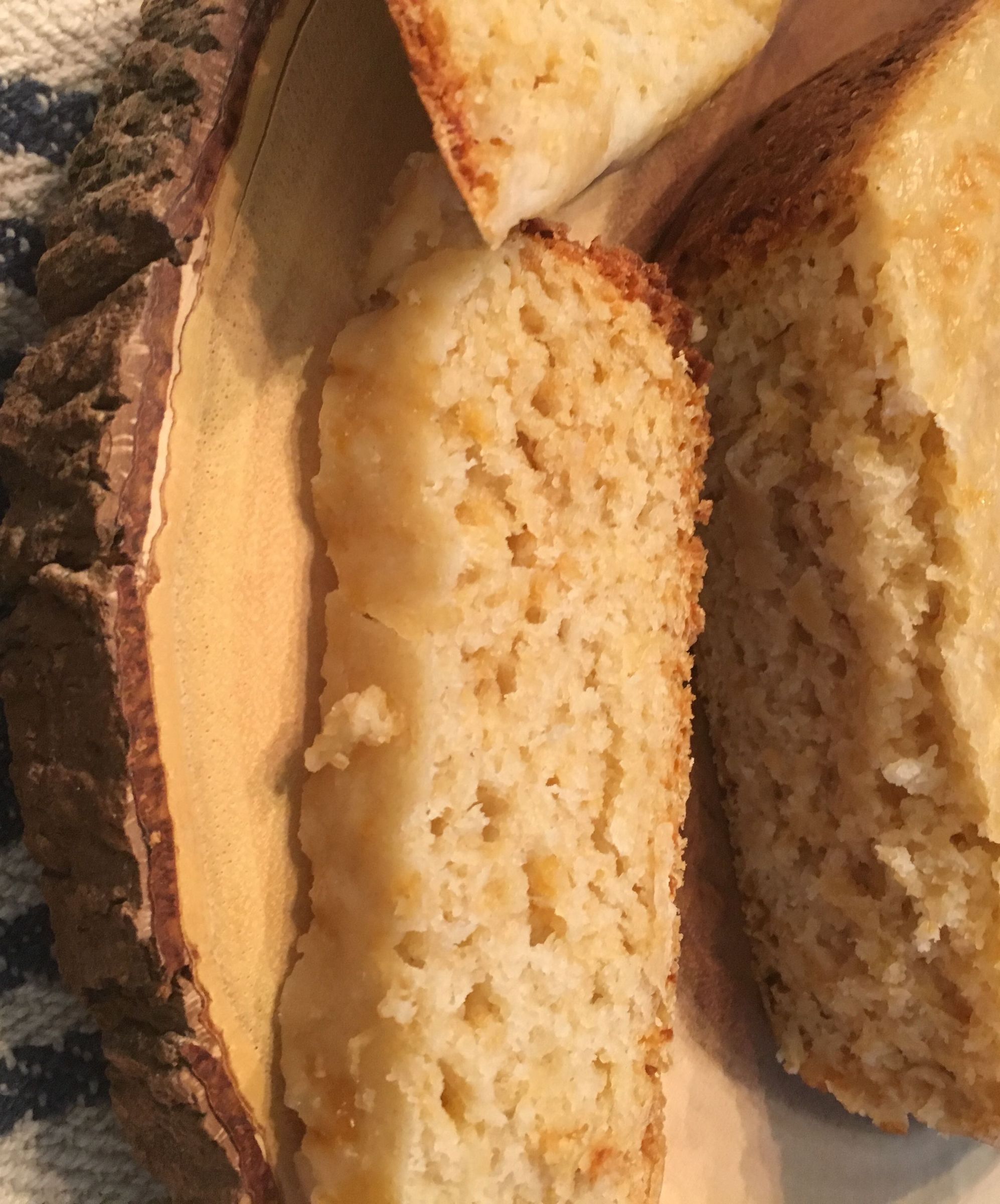 Colby Jack and Garlic Crockpot Bread