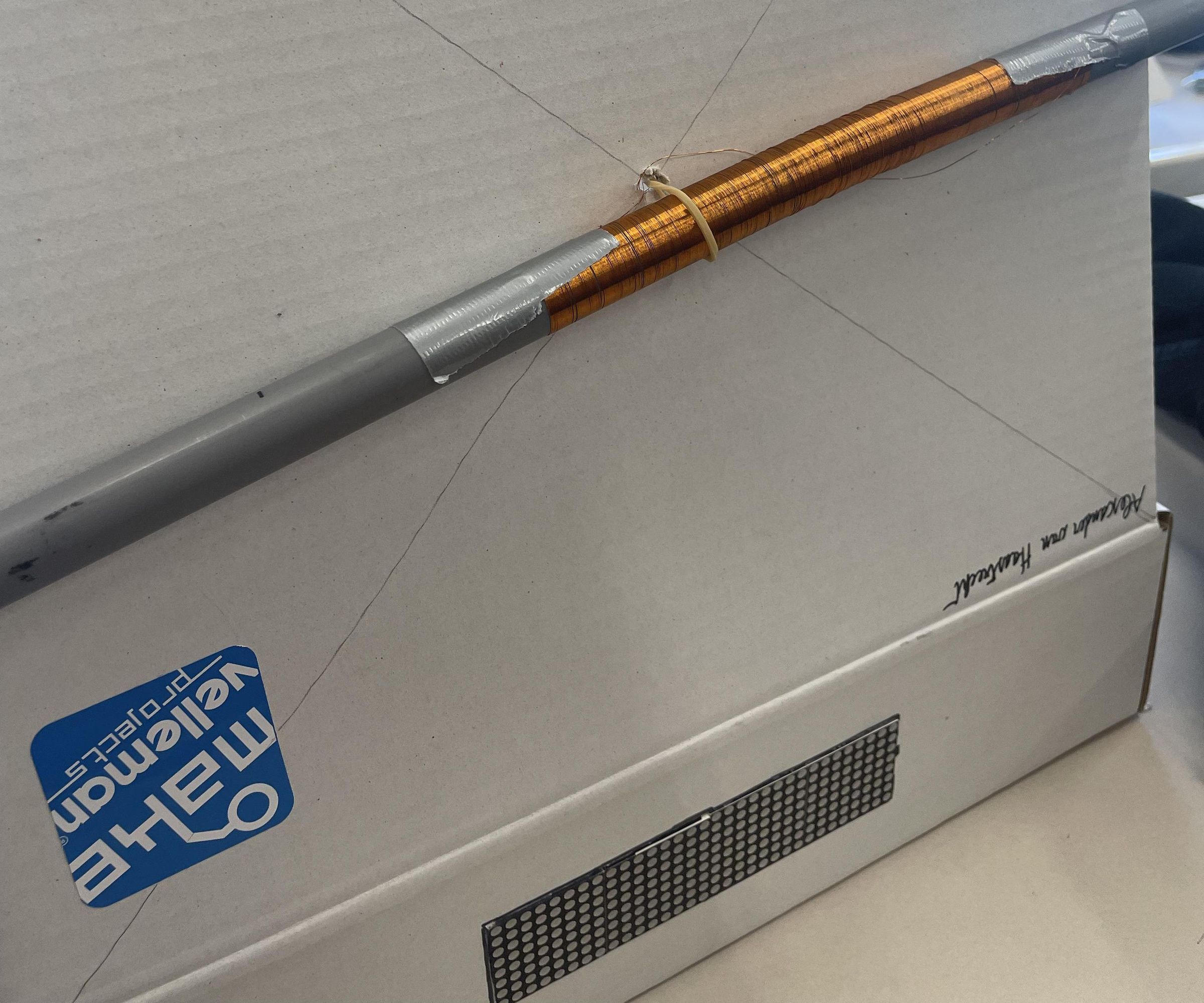 Showing Eddy Currents in Simple Arduino Project