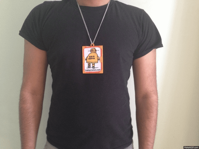 Instructables Wallet Pendant