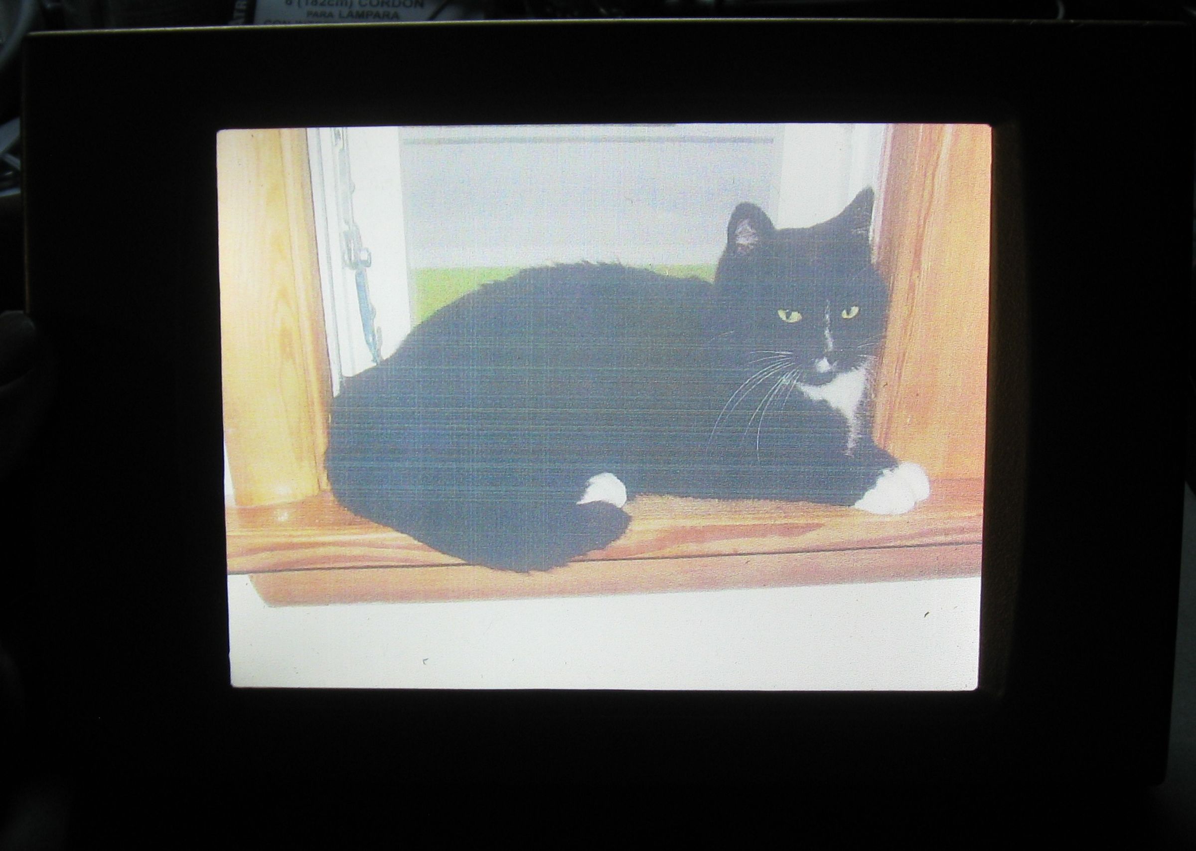 Picture Nightlight From a Broken LCD
