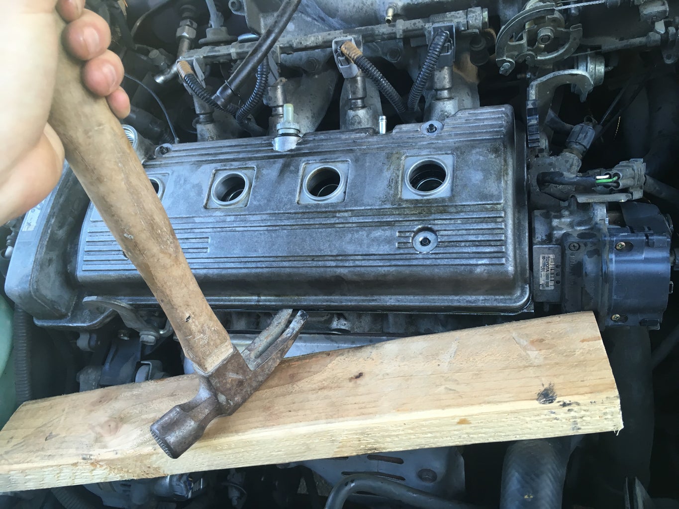 Corolla valve cover gasket replacement Clearance