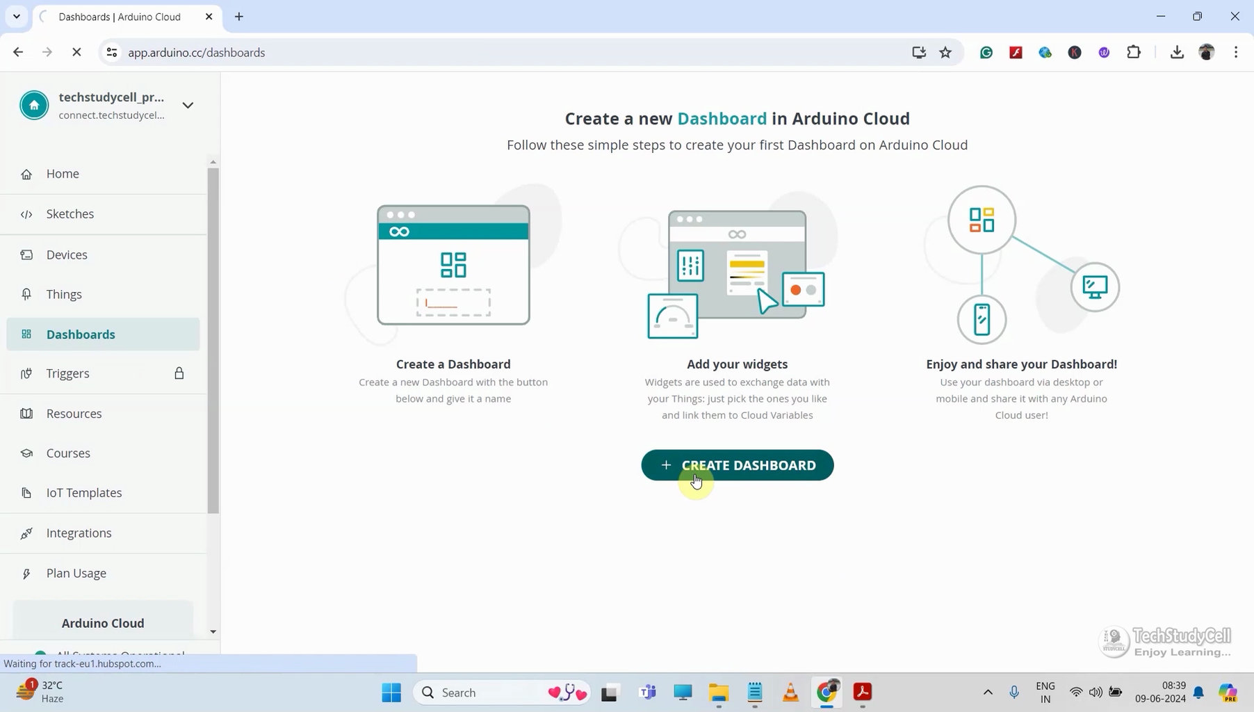 ESP32 Home Automation Using Arduino IoT Cloud Google Assistant : 16 ...