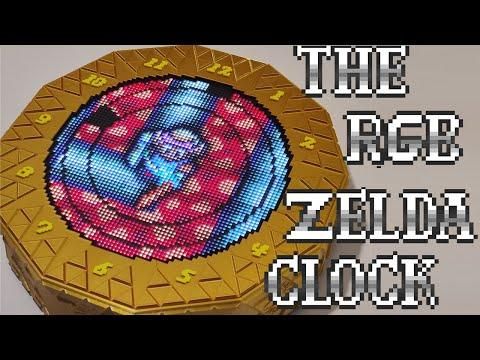 Zelda Link to the Past RGB Matrix Clock