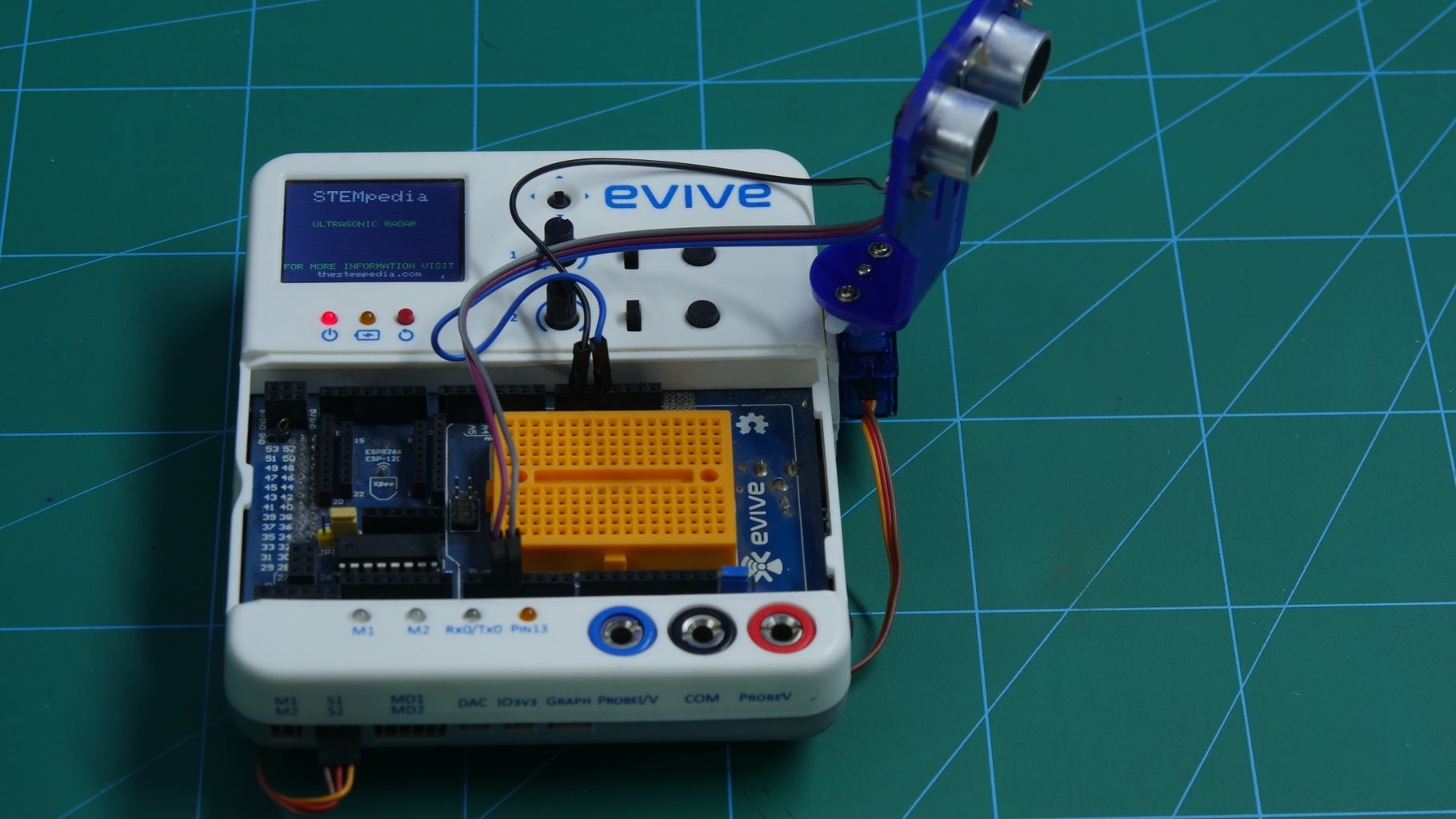 Make a Radar Using Ultrasonic Sensor Using Arduino : 7 Steps ...