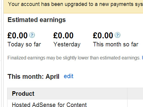 Estimated Earnings Showing 0 in Adsense PROBLEM SOLVED!! 2013, View Youtube Earnings