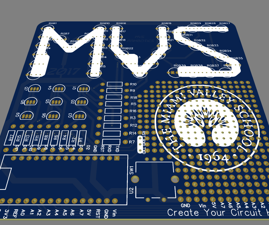 MVS RGB LED Sign