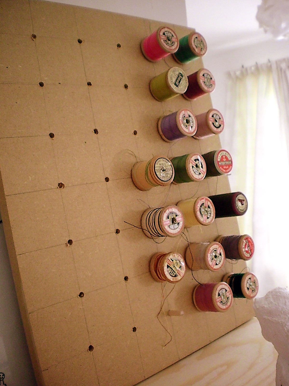 How to Make a Wooden Spool Thread Holder : 7 Steps - Instructables