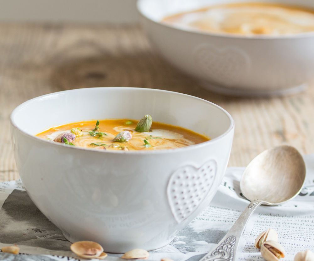 Vegan Cream of Carrot Soup