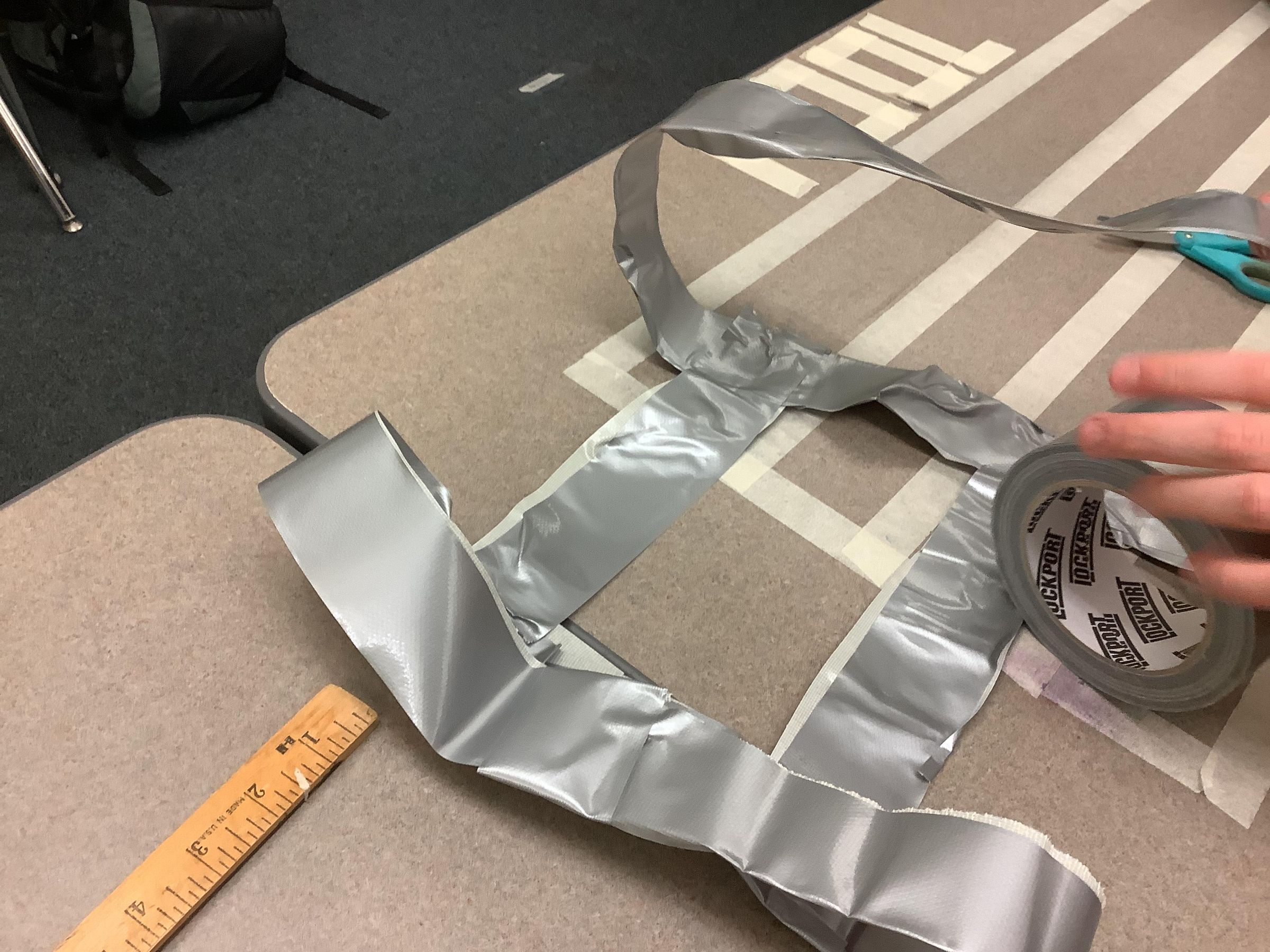 Duct Tape Backpack 4 Steps Instructables