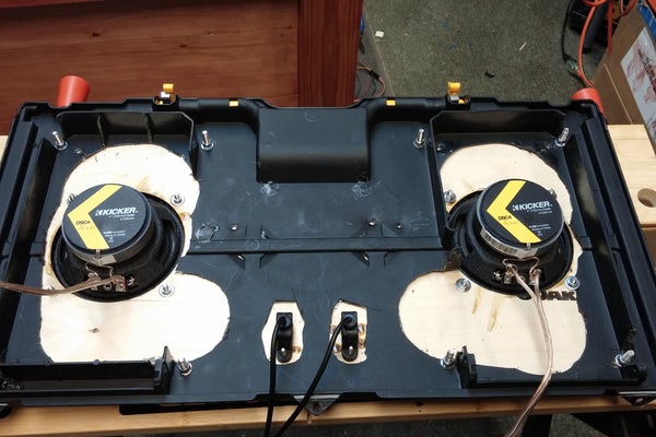 Paint and Mount Speakers and Faceplates