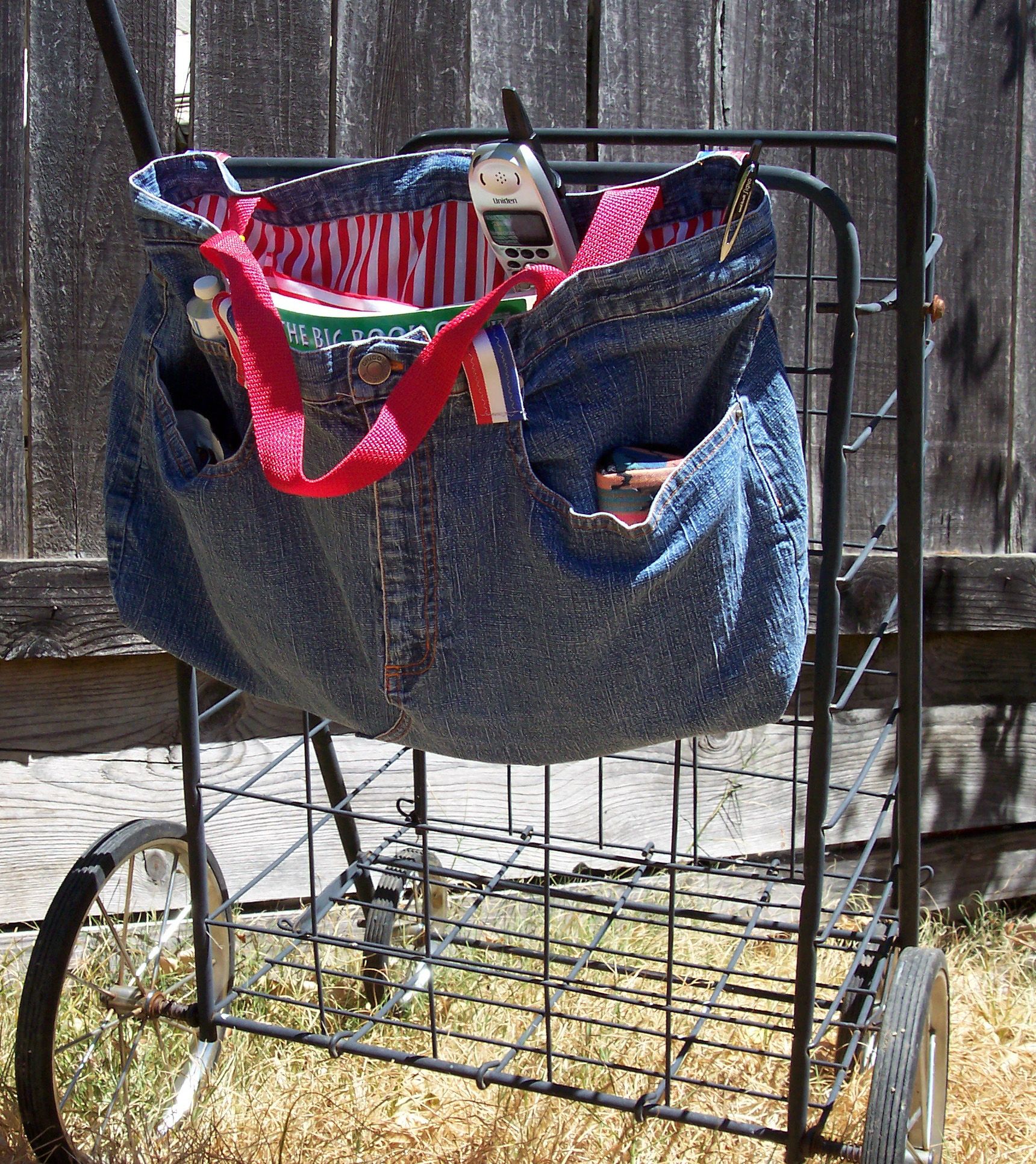 Make a Tote/caddy for Walkers  - Sew Useful Etsy Contest