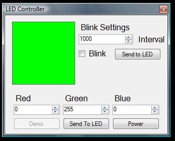 Computer Controlled RGB Led