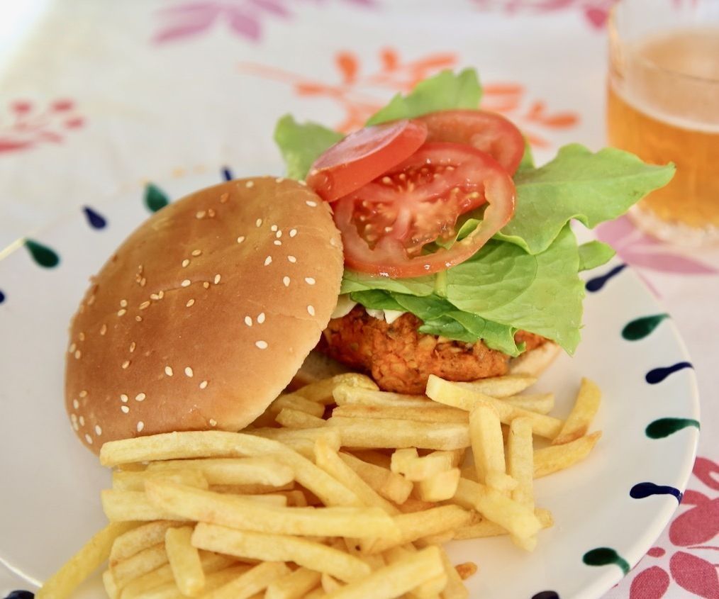 Vegan Burger (MushroomChickpea Patty) 6 Steps (with Pictures