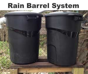 DIY Rain Barrel System