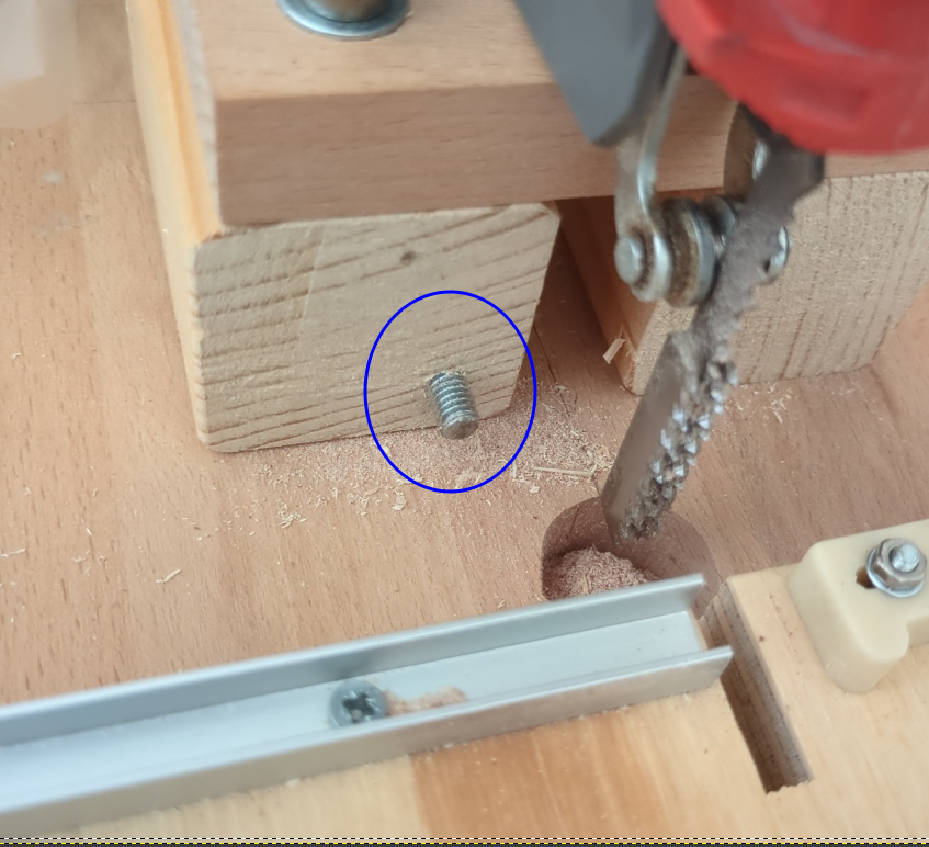 Finger Length Adjustment Screw