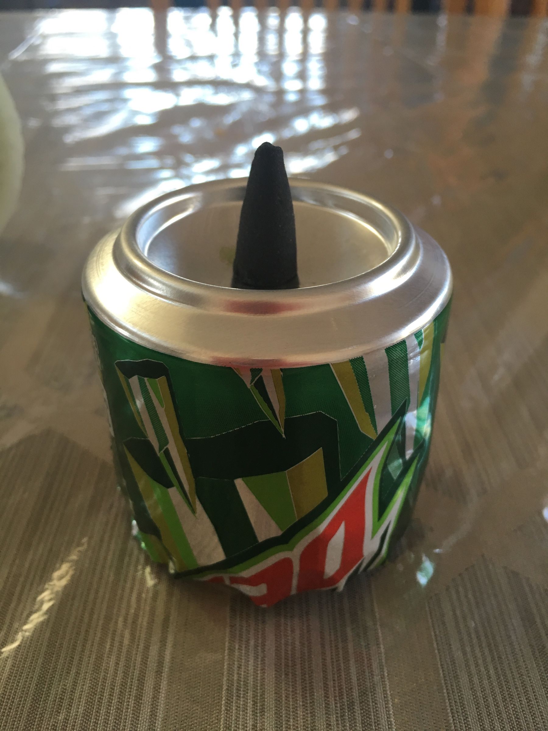 Improvised Inscence Burner (cones)