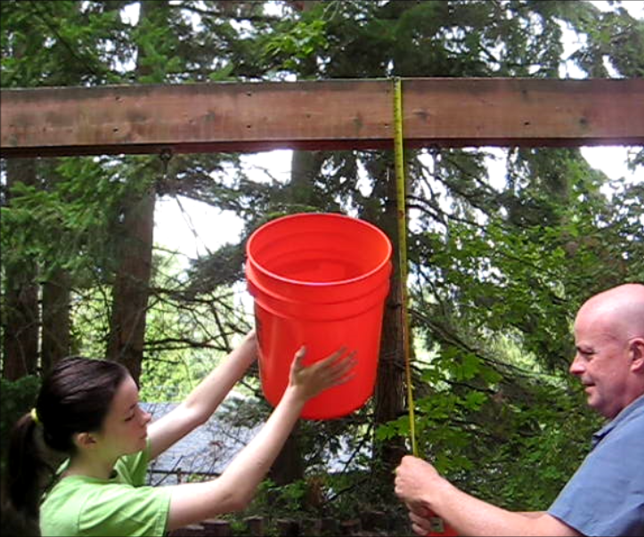 9-step Rube Goldberg-style Ice Bucket Challenge