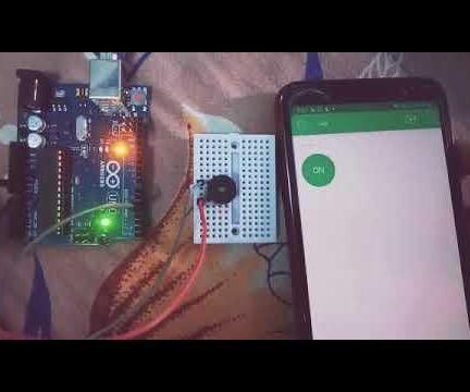 Arduino+Blynk Project Controlling Buzzer
