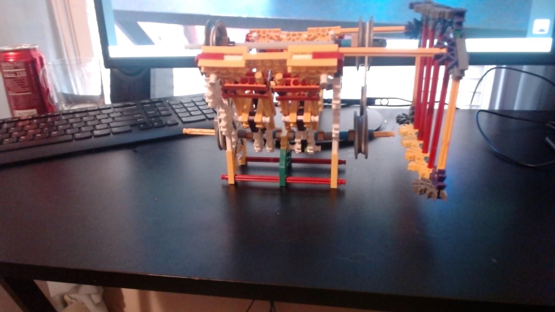 Knex V4 Engine Supercharged 5 Steps Instructables