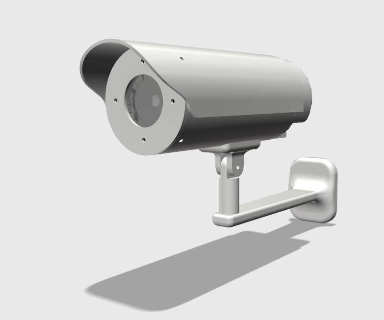 3d Printed Raspberry Pi Security Camera