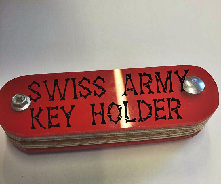 DIY Swiss Army Key Holder 8 Steps (with Pictures) Instructables