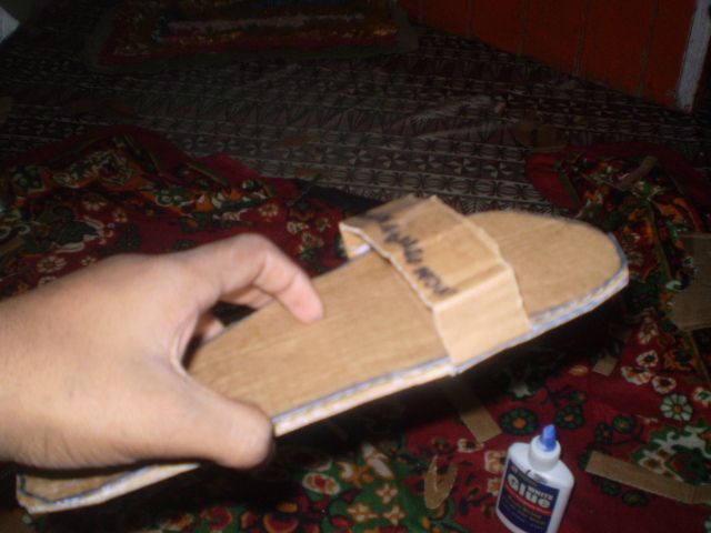 5-Min poor mans Sandal