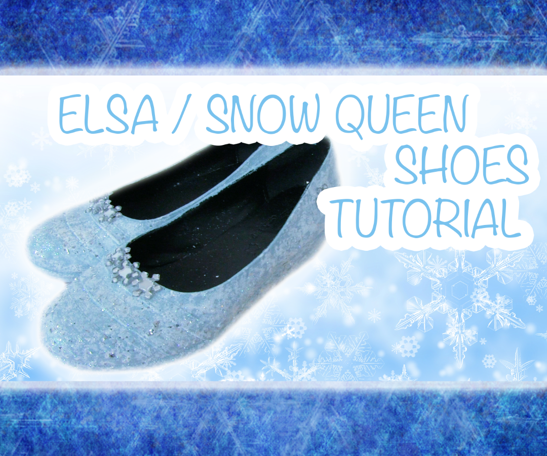DIY Elsa / Snow Queen Inspired Shoes for Cosplay