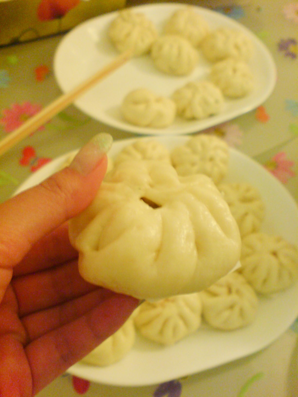 Bokchoi Steam Bun