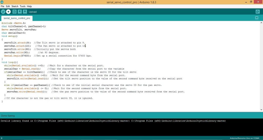 Servo Motor Control Using Arduino and Processing | Trybotics