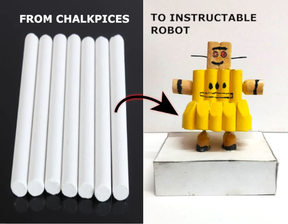 The Chalkbot: a Handmade Instructables Robot for 20 Years of Creativity ...