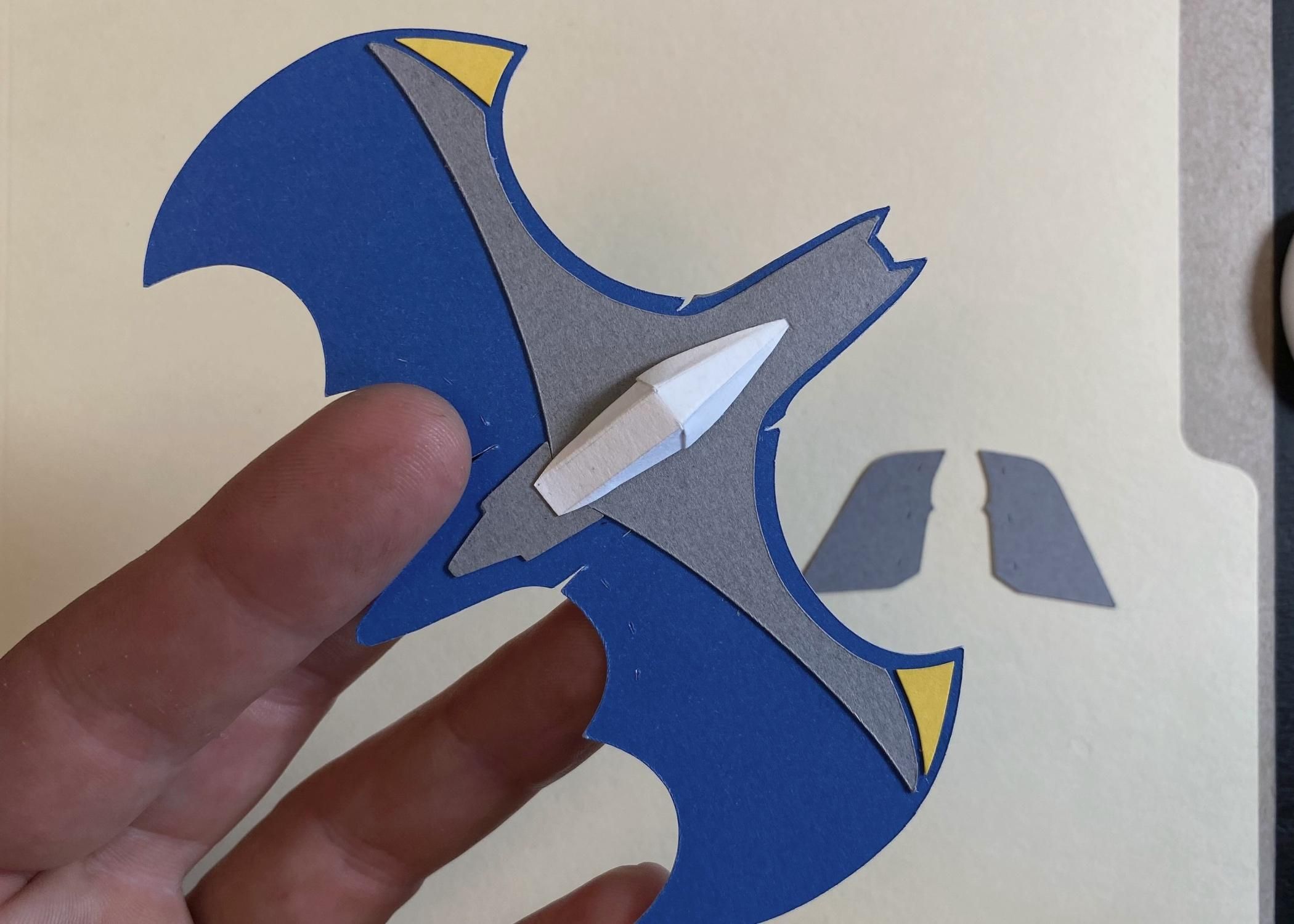 Batwing Card Stock Glider : 8 Steps (with Pictures) - Instructables