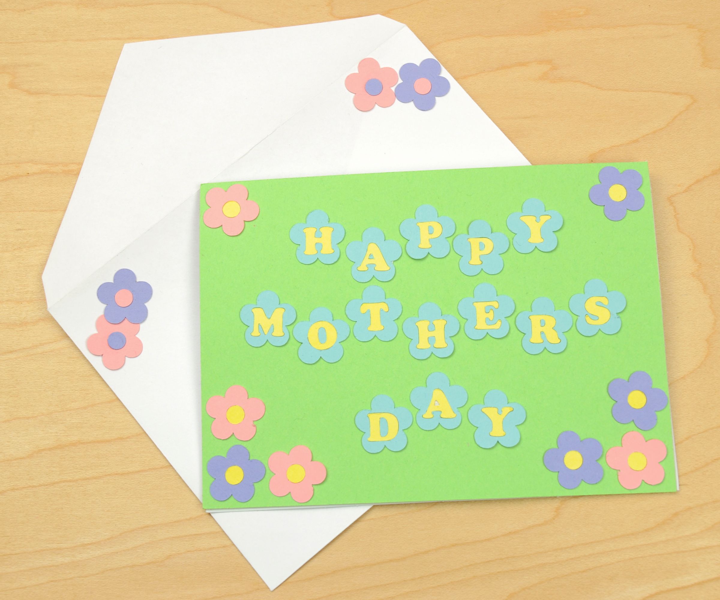 Mom Flower Letter Card