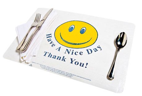 ReMake plastic bags into a placemat!