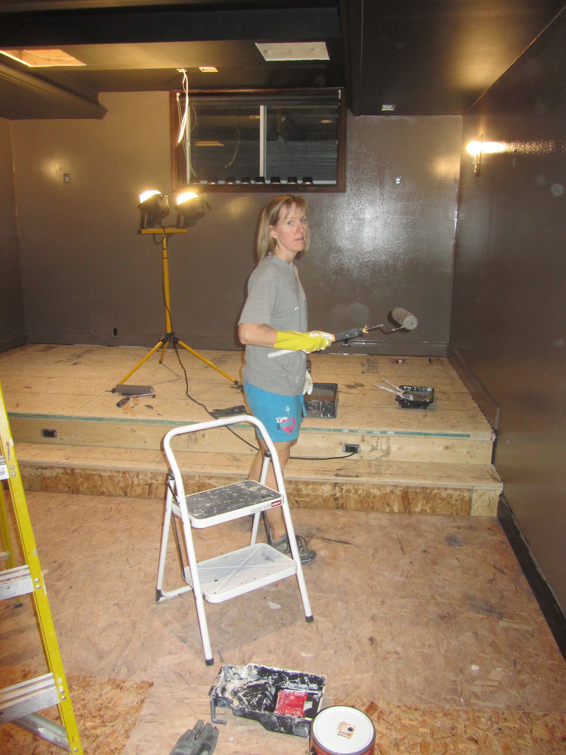 How to a Build a Riser for Home Theater Seating (with Pictures