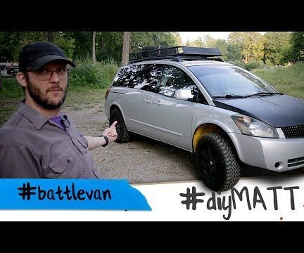 I Made a #battlecar Out of My Soccer Mom Minivan.