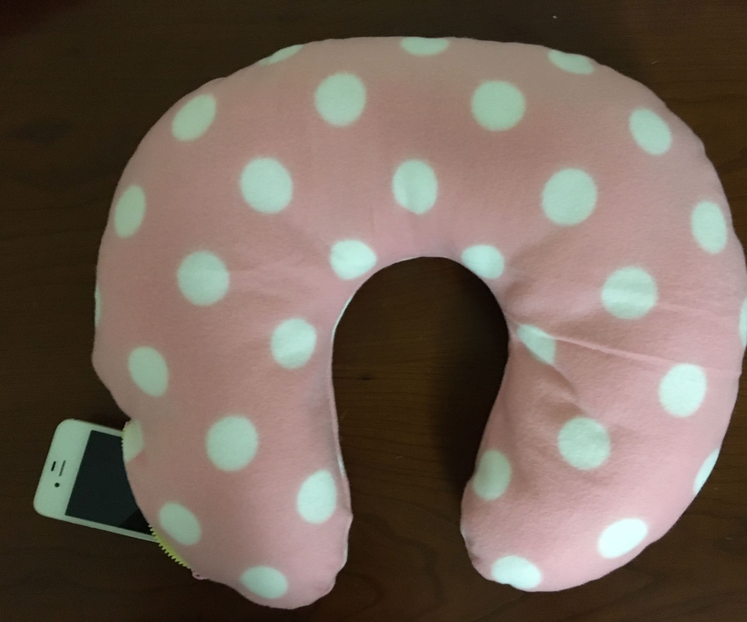 Travel Pillow With Pocket
