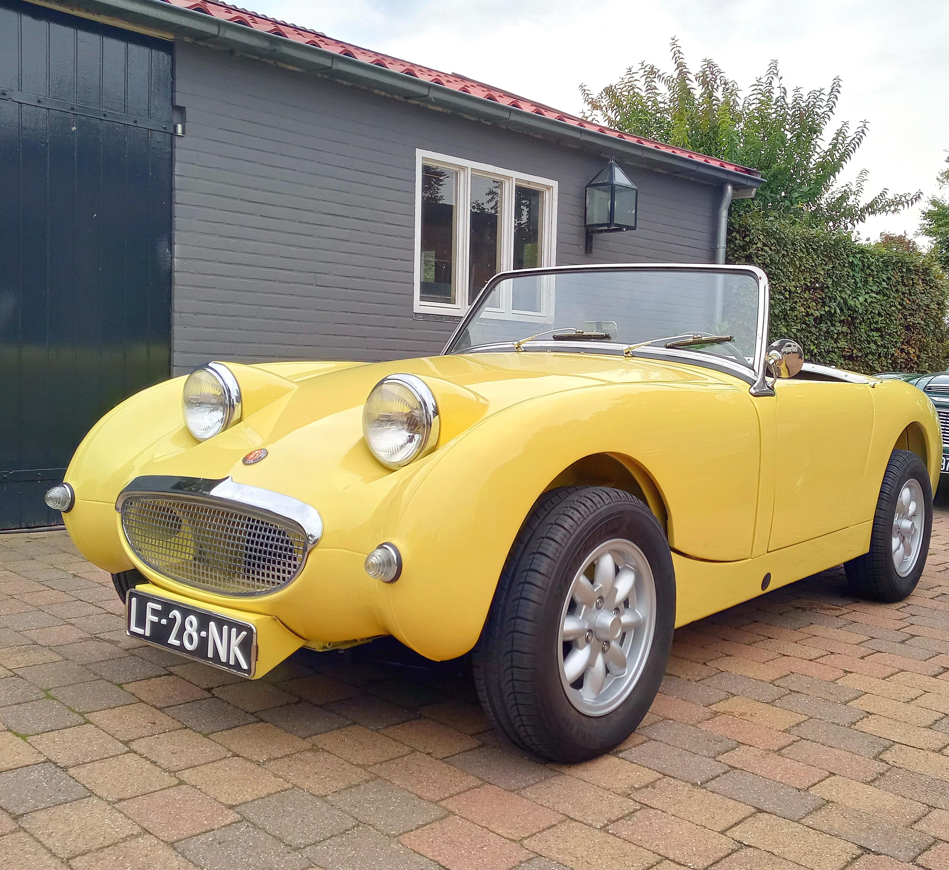 How a Respray Turned Into a Full Restoration of a 1959 Austin Healey Sprite.
