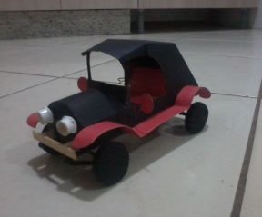 calhambeque de papel