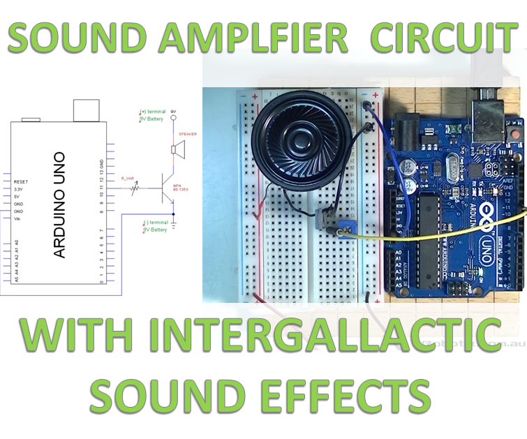 Loud and Awesome Sound-effects on Arduino
