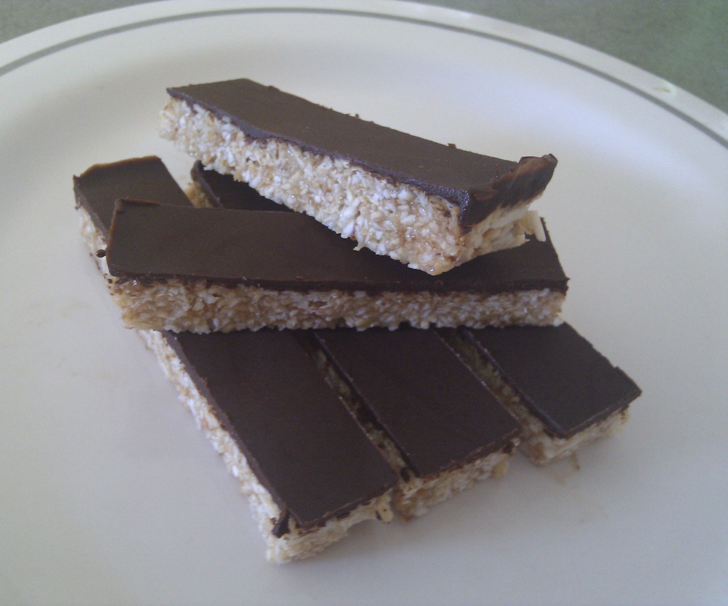 SUPER YUMMY COCONUT BARS (4 Steps, 5 Ingredients)