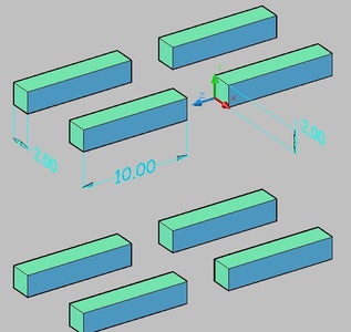2x2 Cut Dimensions in CAD