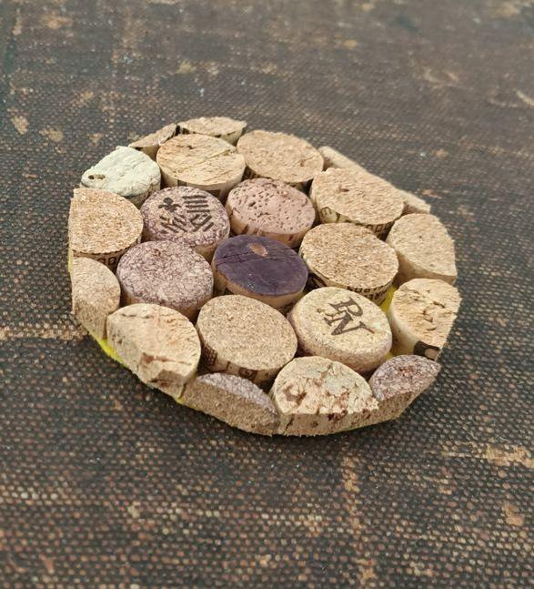 Wine Cork Coaster DIY StepbyStep Tutorial 5 Steps Instructables