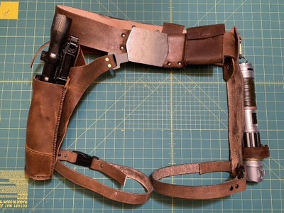 Han Solo Smuggler Style Belt and Buckle Tutorial for Galactic Starcruiser