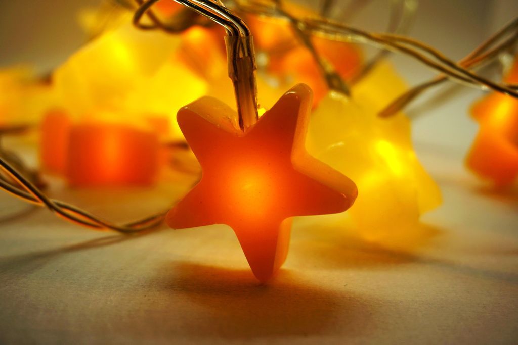 DIY Star Fairy Lights With Hot Glue 5 Steps (with Pictures)